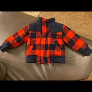 Toddler lined winter coat